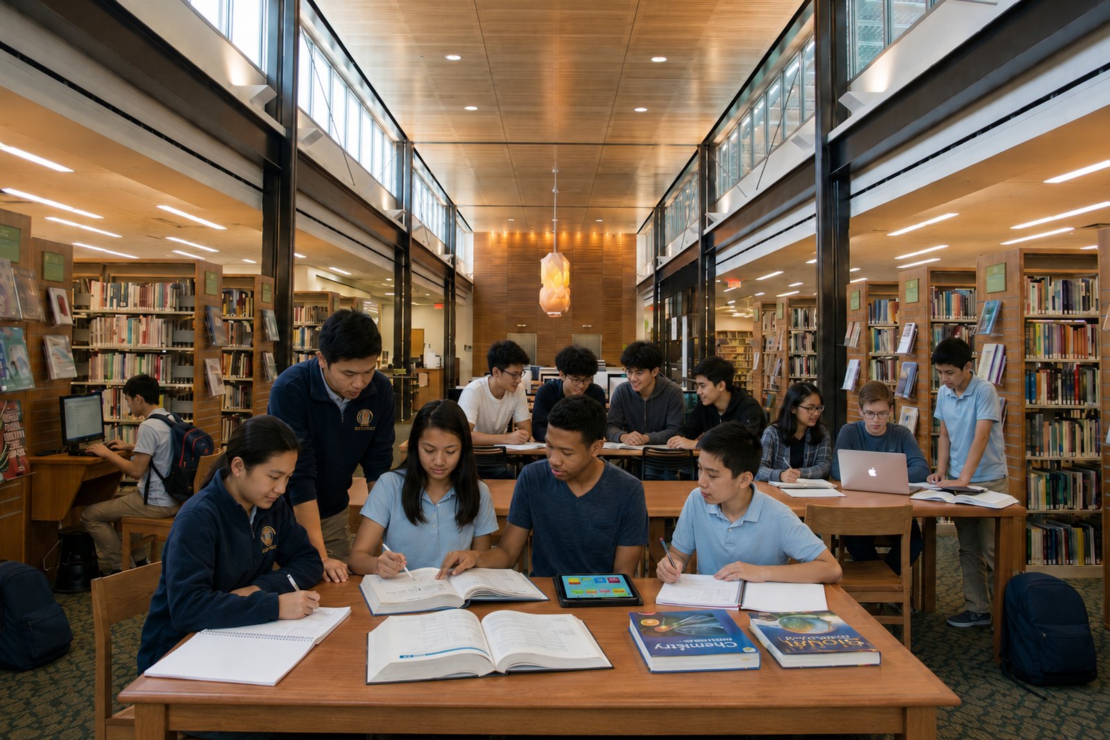 The Los Gatos Library.
